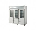 6 Door Upright Chiller Freezer(S/S Body)
